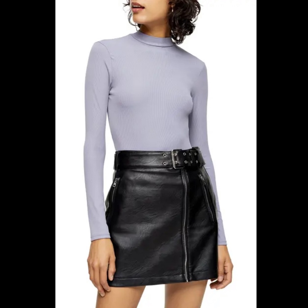 Topshop Open Back Bodysuit